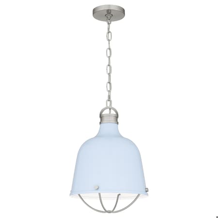 Quoizel Adlington 1-Light Brushed Nickel Mini Pendant QPP5345BN